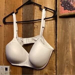 Hanes Classic White Women's Bra
